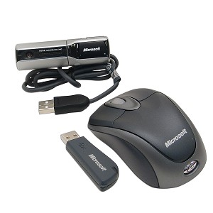 Microsoft Mobility Pack 3000 - Wireless Notebook Optical Mouse &